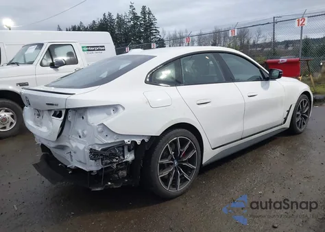 2024 BMW I4 Gran Coupe Edrive40 z USA, uszkodzony, nr VIN WBY73AW00RFR48670